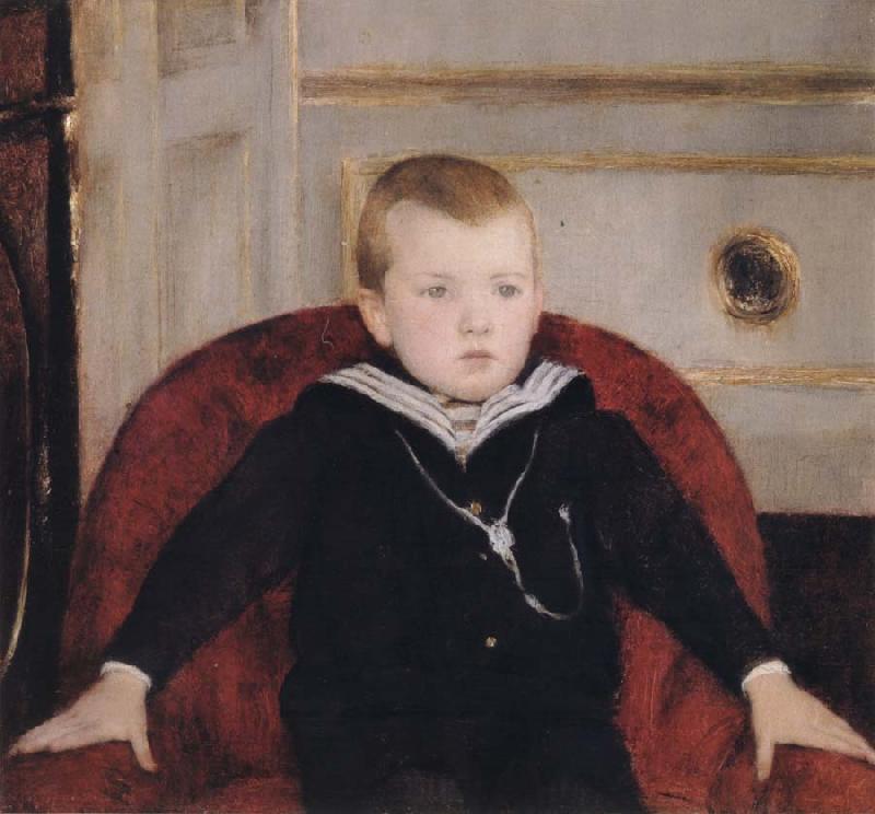 Fernand Khnopff Portrait of Henry de Woelmont oil painting image